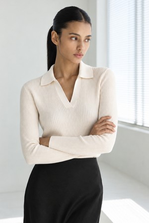 fletcher collared knit (orchid)