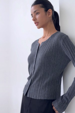 sullivan cardigan (graphite)