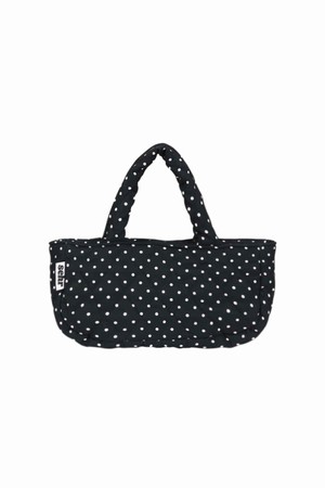 Padded Dot-Dot Small Bag (Black)