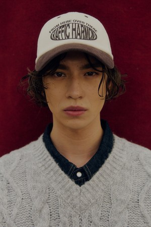 CORDUROY ROUND LOGO DEEP-FIT BALLCAP BROWN