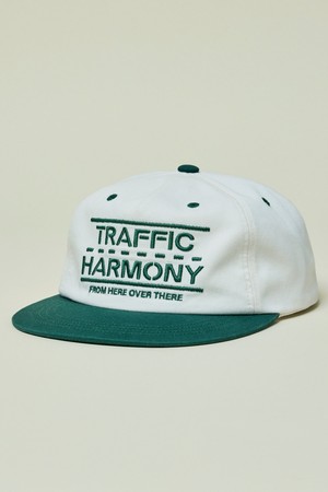 TRAFFIC LANE LOGO TRUCKER HAT GREEN