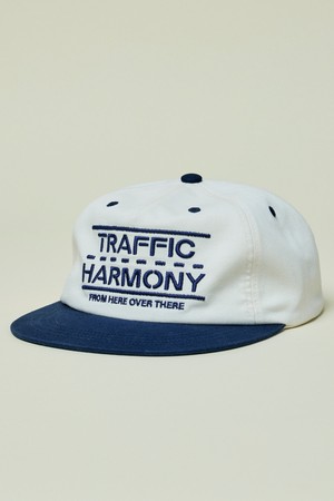 TRAFFIC LANE LOGO TRUCKER HAT NAVY