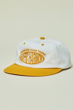 ROUND LOGO TRUCKER HAT YELLOW