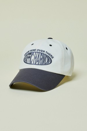 DEEP SHAPE ROUND LOGO BALLCAP GREY