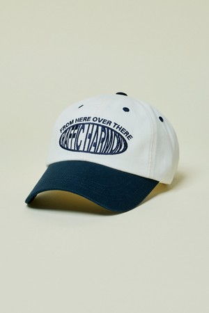 DEEP SHAPE ROUND LOGO BALLCAP NAVY