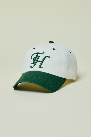 BASIC SHAPE TH LOGO BALLCAP GREEN