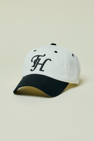 BASIC SHAPE TH LOGO BALLCAP BLACK