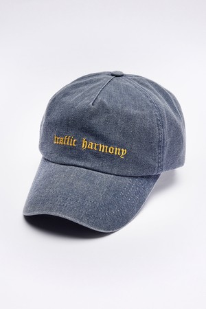 TYPO FULL LOGO WASHED T-FIT 5-PANEL CAP