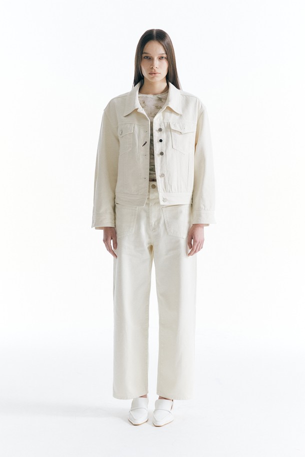 CHOWOO - 자켓 - British Basic Jacket - CREAM _ CW23FW_T04W