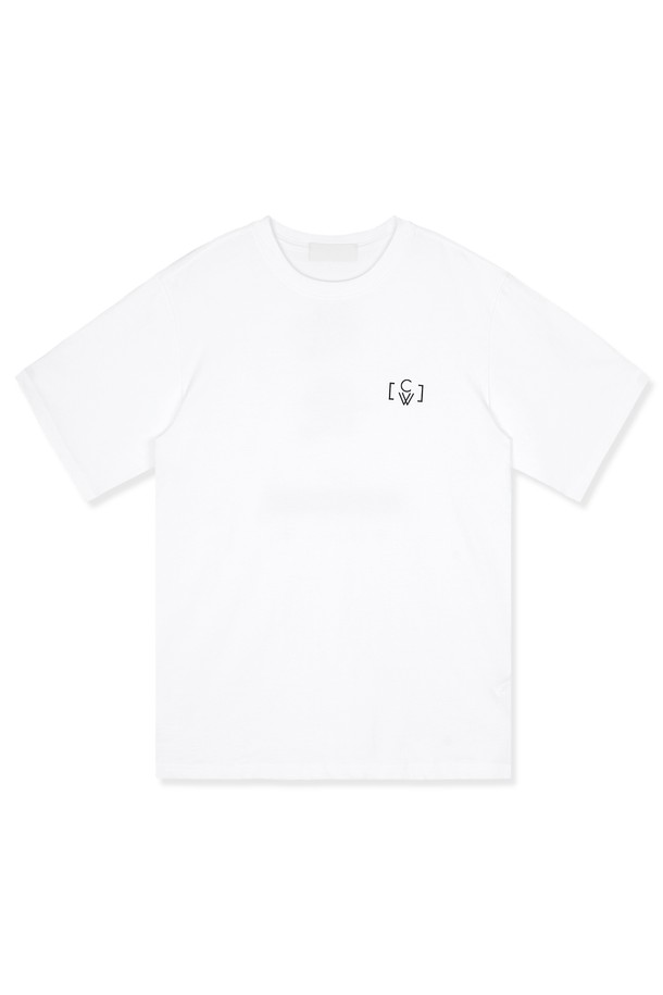 CHOWOO - 반팔티셔츠 - UNUSUAL #01 T-shirts - WHITE  _ CW23FW_T18U