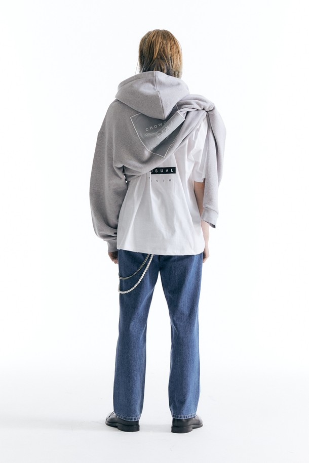 CHOWOO - 데님 - Straight Denim Pants-BLUE _CW23FW_B01M