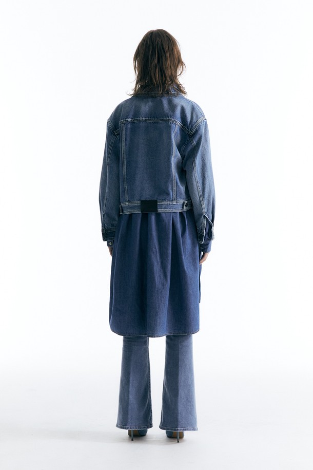 CHOWOO - 자켓 - British Basic Jacket - BLUE _ CW23FW_T03W