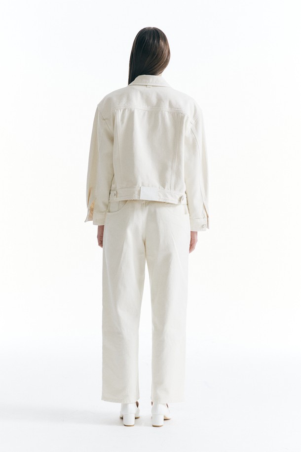 CHOWOO - 자켓 - British Basic Jacket - CREAM _ CW23FW_T04W