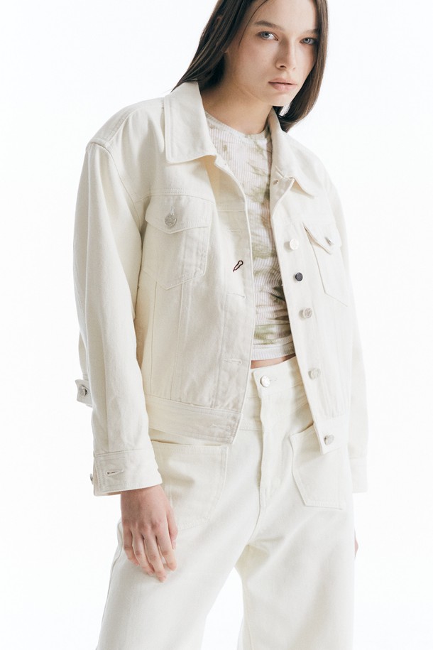 CHOWOO - 자켓 - British Basic Jacket - CREAM _ CW23FW_T04W