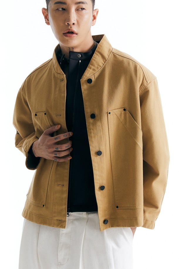 CHOWOO - 셔츠형자켓 - Camel Hunting Jacket _ CW23FW_T04M