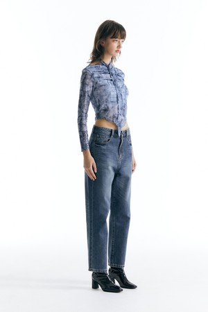 Baggy Denim Pants-SAND _ CW23FW_B06W