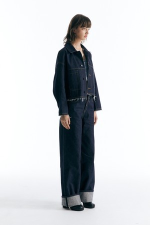 Wide Denim Pants-SELVEDGE _ CW23FW_B08W