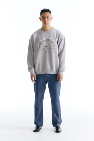 Arch Fluff Sweatshirt - GRAY _ CW23FW_T11U