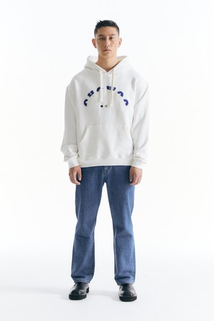 Arch Fluff Hoodie - WHITE _ CW23FW_T12U