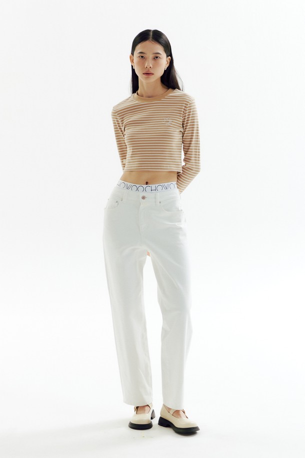 CHOWOO - 데님 - ST White Denim Pants_CW1A_B28WWH