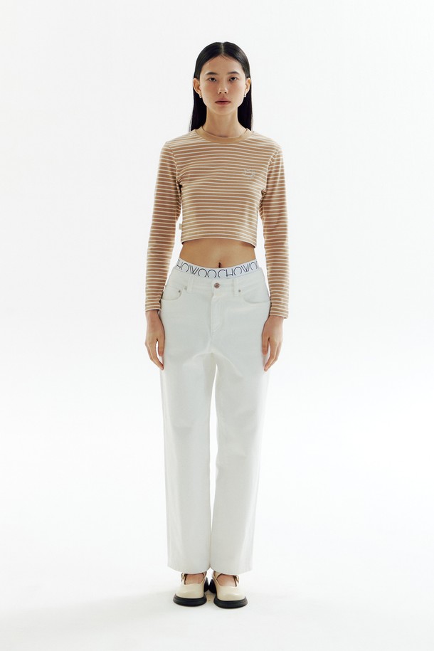 CHOWOO - 데님 - ST White Denim Pants_CW1A_B28WWH