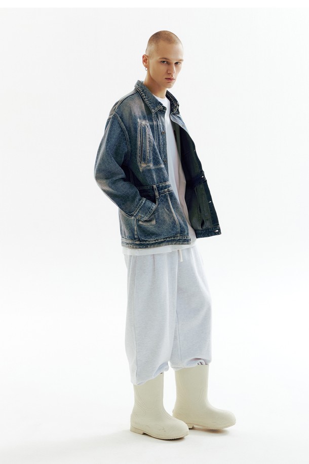 CHOWOO - 셔츠형자켓 - CW Pattern Multi Pocket Jacket_CW1A_T07MBL