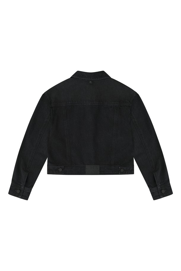 CHOWOO - 점퍼 - Black Basic Jacket-W