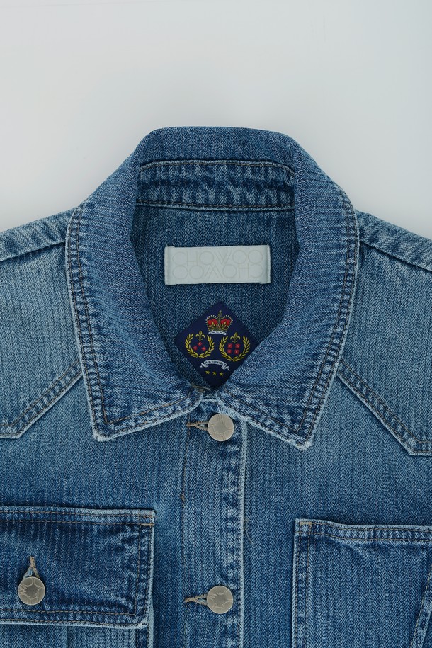 CHOWOO - 자켓 - Corduroy Denim Jacket-W