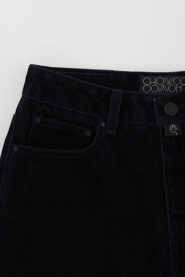 CHOWOO - 데님 - Velvet Denim ST Pants-W