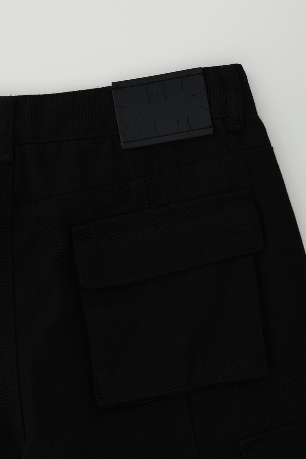 CHOWOO - 데님 - Canvas Horseshoe Pants-W