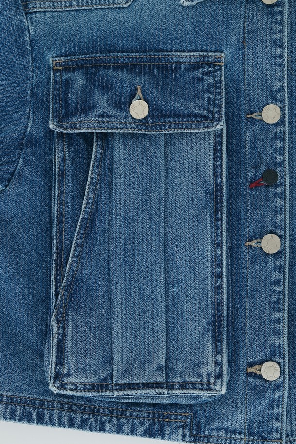 CHOWOO - 자켓 - Corduroy Denim Jacket-W