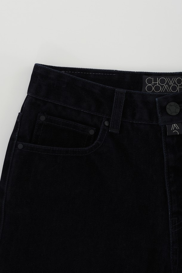 CHOWOO - 데님 - Velvet Denim ST Pants-M