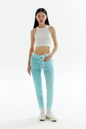 Icing Green Skinny Joker Denim Pants_CW1A_B05WGR