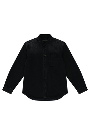 Black Basic Shirts-M