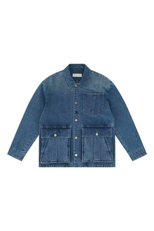 Corduroy Denim Jacket-M