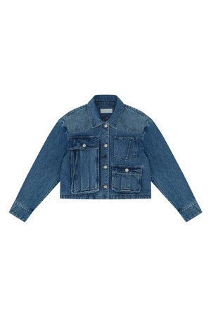 Corduroy Denim Jacket-W