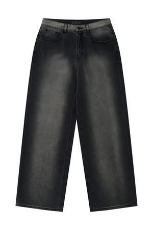 Dark Gray Wide Pants-M