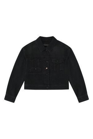 Black Basic Jacket-W