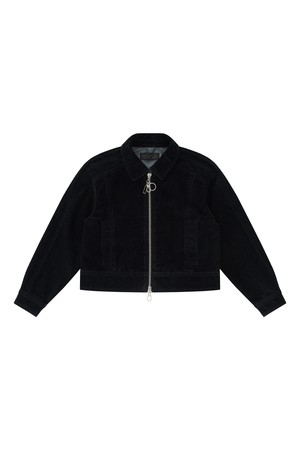 Velvet Denim Blouson-W