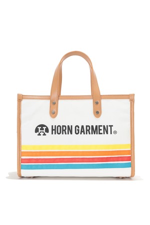 U CL 70\'S COLOR STRIPE POINT TOTE BAG HQ1ZQ04U_WHITE-a