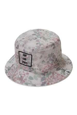 U CL FLORAL PATTERN & SOLID TERRY REVERSIBLE HAT HQ2YP05U_WHITE-a