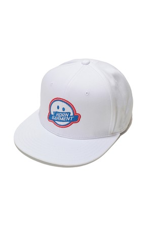U GM SMILE LOGO POINT BALL-MARKER DETACHABLE CAP HQ3YP06U_WHITE-a