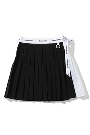 W CL RIBBON POINT FLEATS SKIRT HR2CE03F_BLACK-a