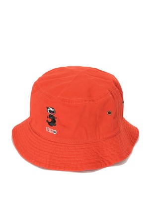 U FE FELIX THE CAT LOGO POINT BUCKET HAT HR2YP01U_ORANGE-a