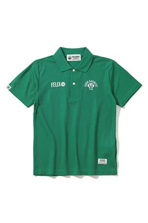 W FE BACK FELIX THE CAT SS POLO HR2CX01F_GREEN-a