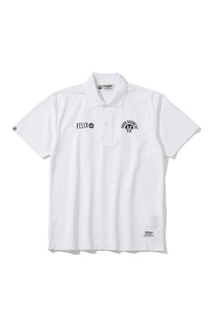 W FE BACK FELIX THE CAT SS POLO HR2CX01F_WHITE-a