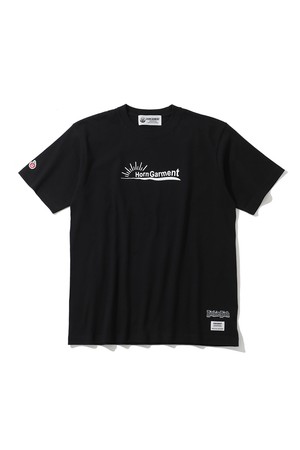 U RR BACK RICHIE RICH SS CREWNECK HR2CA03U_BLACK-a