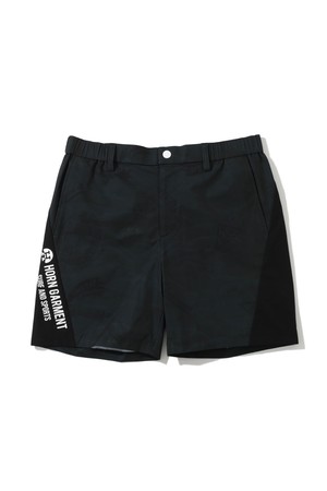 M CL RETRO ALOHA GRAPHIC PATTERN SHORTS HR2CF04M_BLACK-a