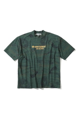 M CL RETRO ALOHA GRAPHIC PATTERN SS MOCKNECK HR2CA04M_KHAKI-a