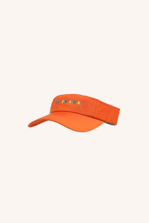 RAINBOW LOGO POINT VISOR HN7YY04U_ORANGE-a